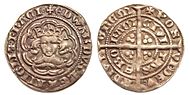 King Edward III half groat York mint