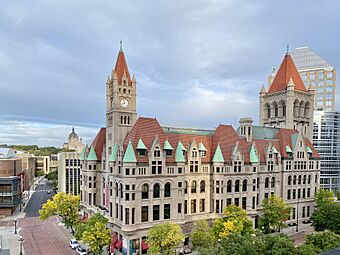 Landmark Center and The Cathedral of Saint Paul from St. Paul Hotel, Saint Paul, MN.jpg