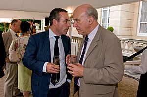 Lionel Barber, Editor, FT and Rt Hon Dr Vince Cable, Business Secretary (5879954131)
