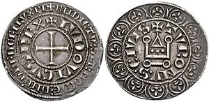 Louis IX gros 1266