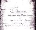 Manuscrit Jeanne Power