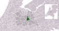 Map - NL - Municipality code 0355 (2009)