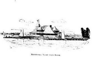 Minnetonka Yacht Club House c 1894