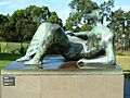 Moore - "Reclining Figure" (AGNSW)