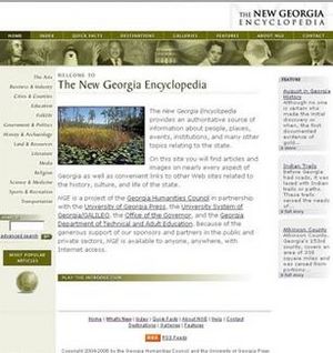 Newgeorgiaencyclopedia