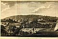 North East view of Selborne from the Short Lythe. Foldout frontispiece