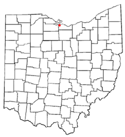 Location of Castalia, Ohio