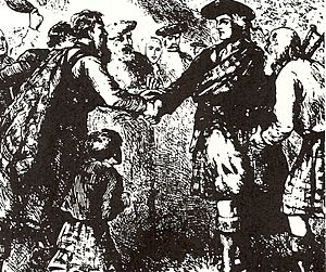 Oglethorpe Greeting the Highlanders of Darien