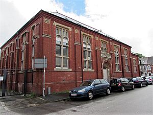 Old Library flats, Redlaver Street, Grangetown, Cardiff - geograph.org.uk - 5053217