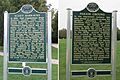 Parade Ground and Scout Barracks state historic marker