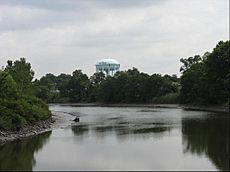 Rahway River and Water Tower