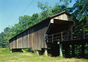 Red Oak Creek Bridge, Spanning (Big) Red Oak Creek, Huel Brown Road (Cov, Woodbury vicinity (Meriwether County, Georgia)