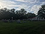 Red rock Church cemetery in Boone County Missouri.jpg
