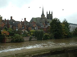 River Leam at Leamington
