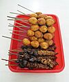Sate Telur Sate Ati Usus