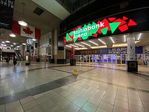 Scotiabank Arena Entrance to PATH 2021
