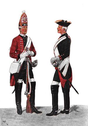 Scots Greys Trooper and Royal Horse Guards c 1745