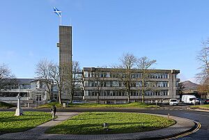 Scottish Borders Council Headquarters at Newtown St Boswells (geograph 4367455).jpg
