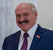 Secretary Pompeo Meets With Belarusian President Lukashenko (49473916972) (cropped)