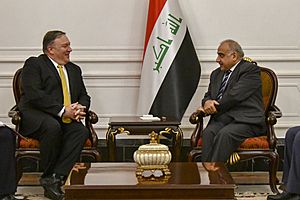 Secretary Pompeo Meets with Iraqi Prime Minister Adil Abd Mahdi (39711700873)