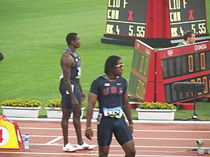 Shawn Crawford, Walter Dix 2008 Olympics 200 m final