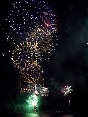 Skyfire fireworks canberra