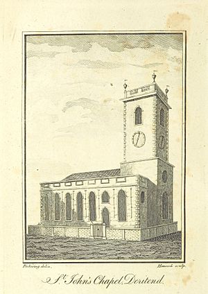 St Johns Chapel, Deritend, Birmingham, circa 1809.jpg