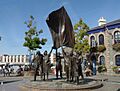Statue in Liberation Square