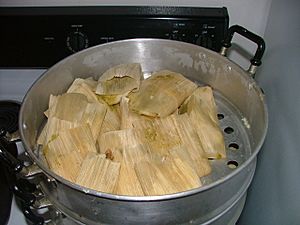 Tamales mexicanos navidad2004