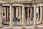 Spa in the ancient style with columns