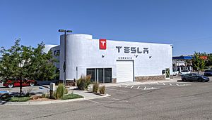 Tesla New Mexico at Nambé Pueblo