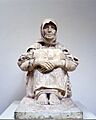 The mother of the killed - Francesco Ciusa, Civic art Gallery