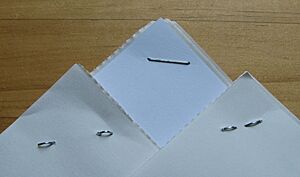 Three staples