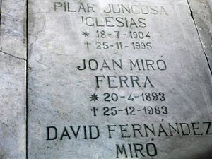 Tomba de Joan Miró 2