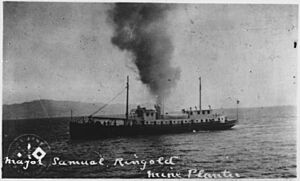 USAMP RINGGOLD which planted practice groups of mines inthe Columbia River during the 1920's. - NARA - 299666