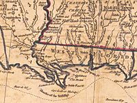 West Florida and Louisiana in 1781