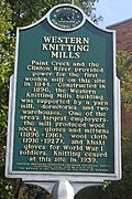 Western Knitting Mills Marker