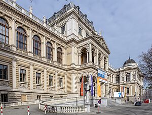 Wien Universität Eingangsbereich