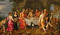 'The Feast of Achelous' by Jan Brueghel the younger and Hendrick van Balen