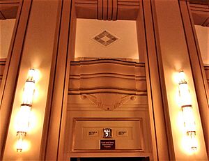 Adler Theatre Lobby detail