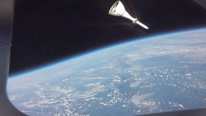 Artemis II Launch Abort System Jettison