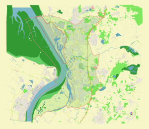 Bremerhaven Germany street map vector SVG