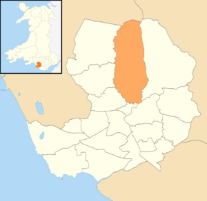 Bridgend County Borough Wales communities - Garw Valley locator.png