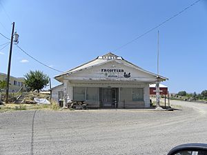 The Frontier store in Brogan