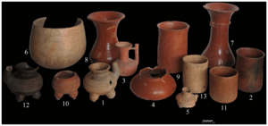 Ceramic vessels from Chiapa de Corzo
