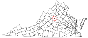 Location in the Commonwealth of Virginia