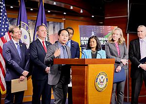 Congressional stock trading press conference