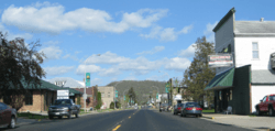 Street view of Coon Valley from Hwy. 14