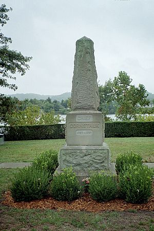 Cornstalk gravesite