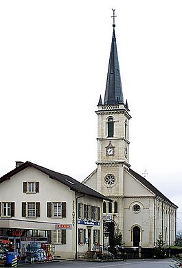 Courgenay village church